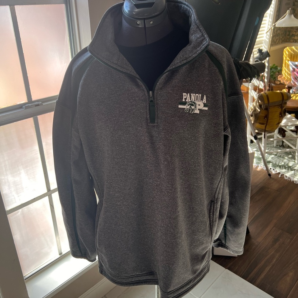 Panola Junior College performance 1/4 zip by badger size L